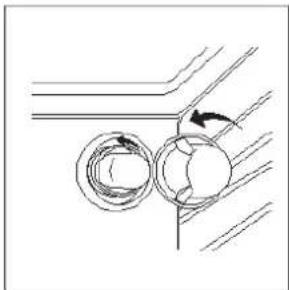 Euromaid FSG54S - Replacing the Oven Lamp - 1