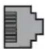 TCL 40S6000S - ANTENNA IN socket (input) - 1