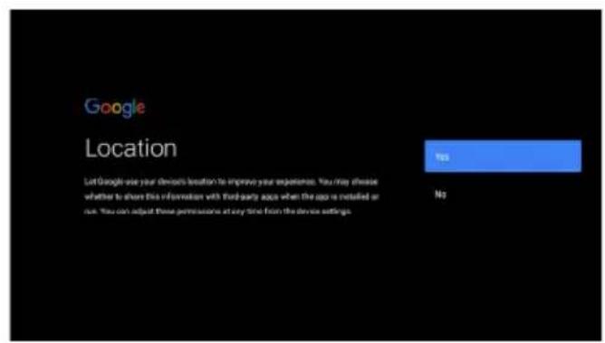 Google Location Let Google use your device's location to improve your environment. You may choose whether to share this information with Web-party apps when the app is installed or out. You can adjust these permissions at any time from the device settings. Yes No