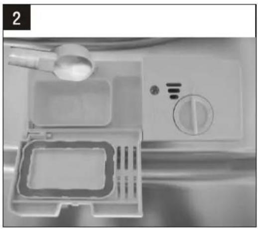 Technika TDX8SS-5 - Adding detergent to dispenser - 2