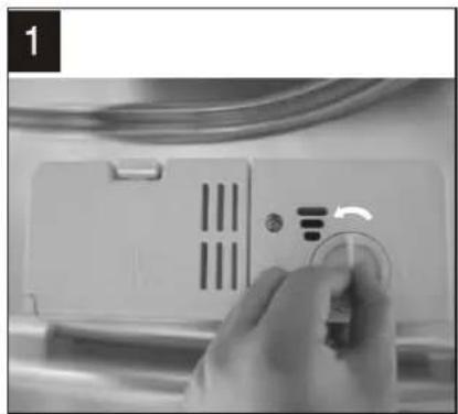 Technika TDX8SS-5 - How to fill the Rinse Aid Dispenser - 1