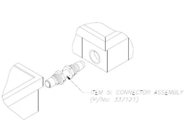 ITEM 5: CONNECTOR ASSEMBLY (P/No: 337121)
