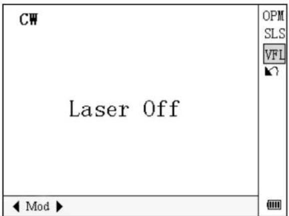 Tempo 930XC-20C-UPC-SC - Visible Fault Locator Settings - 1