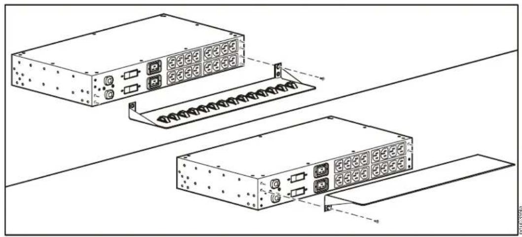 APC AP7769 - Rack Automatic Transfer Switch Cord Retention Bracket (AP7769)—Installation - 5