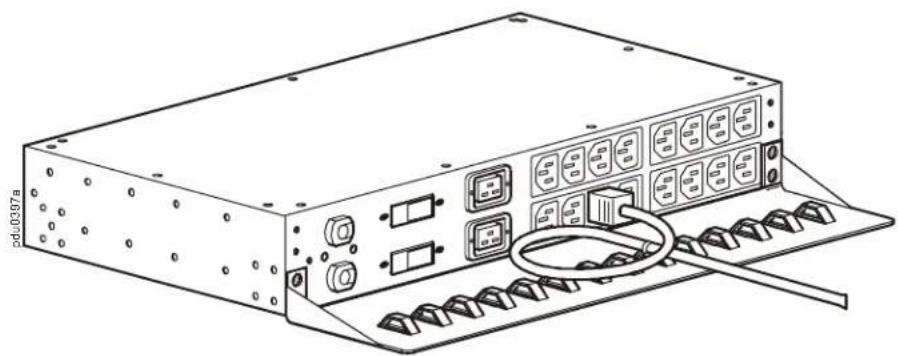 APC AP7769 - Rack Automatic Transfer Switch Cord Retention Bracket (AP7769)—Installation - 7