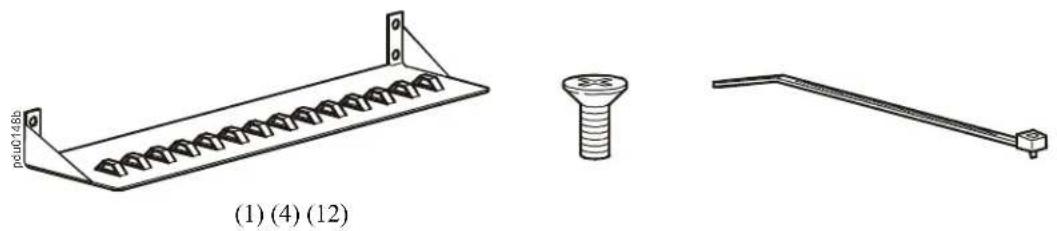 APC AP7769 - Rack Automatic Transfer Switch Cord Retention Bracket (AP7769)—Installation - 1
