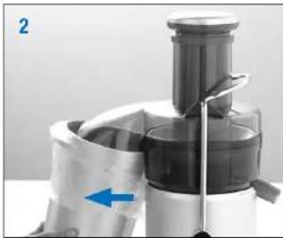 BREVILLE Juice Fountain Plus BJE410 - Step 2 - 1