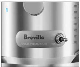 BREVILLE Juice Fountain Plus BJE410 - Step 1 - 1