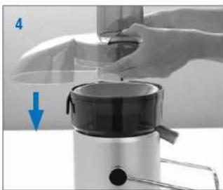 BREVILLE Juice Fountain Plus BJE410 - Step 4 - 1