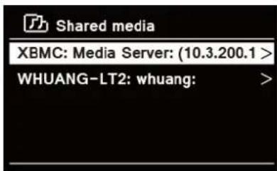 Shared media XBMC: Media Server: (10.3.200.1 > WHUANG-LT2: whuang: