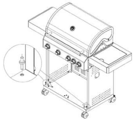 MASPORT Weekender 4 - PARTS DIAGRAM, PARTS LIST & FIXTURES - 18