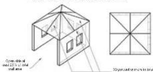 Open detail of and 25% of total wall area 30mm x 100 mm x 100 mm x 100 mm x 100 mm x 100 mm x 100 mm x 100 mm x 100 mm x 100 mm x 100 mm x 100 mm x 100 mm x 100 mm x 100 mm x 100 mm x 100 mm x 100 mm x 1
