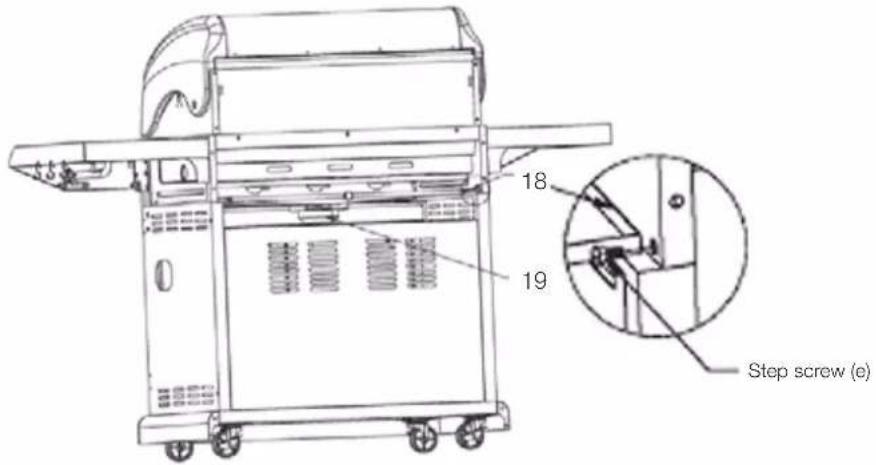 18 19 Step screw (e)