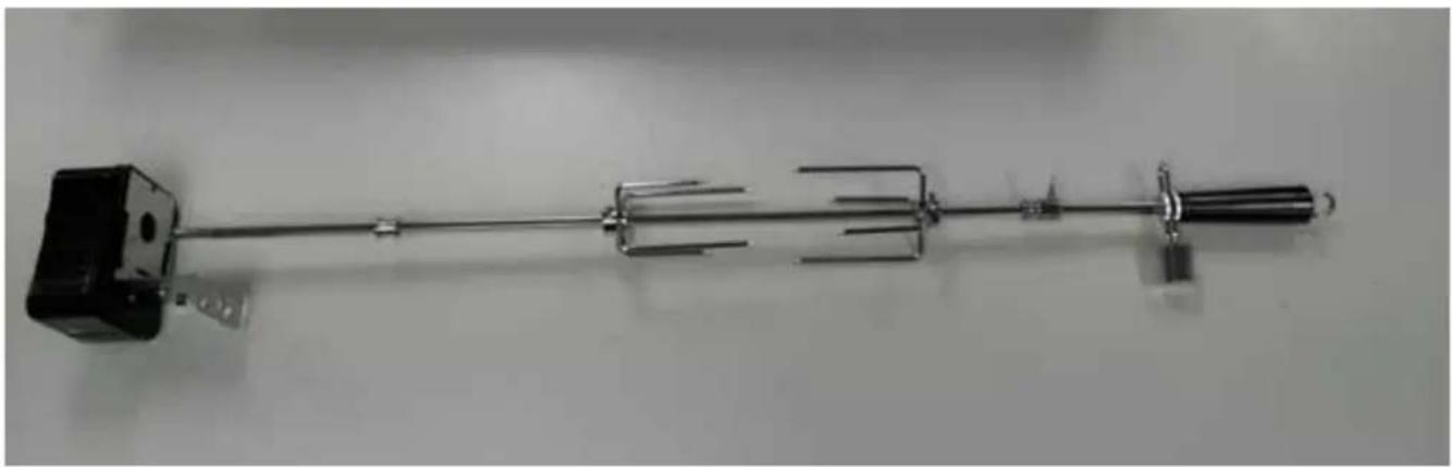 MASPORT Lifestyle 4 - Assembling the Rotisserie Rod with Prongs - 1