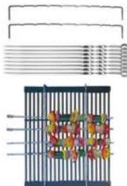 MASPORT Equip - FOR BBQ'S WITH THE KEBAB COOKING OPTION - 1