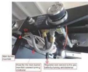 Main bearing (mashed) Pose for the main bearing (mashed) connected bearing condensate Regulator and connection to the jet battery by cooling, interdiameter