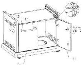 12 15 16 0 0 Screw H8x12 30 11