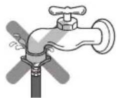 LG WTG9532WH - Check for water leakage. - 1