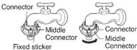Connector Middle Connector Fixed sticker Connector Middle Connector