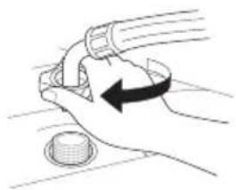 LG WTG9532VH - Connecting Water Supply Hose to the machine - 1