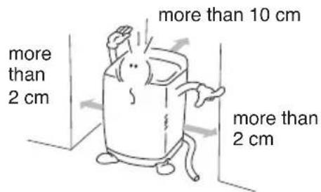 more than 10 cm more than 2 cm more than 2 cm