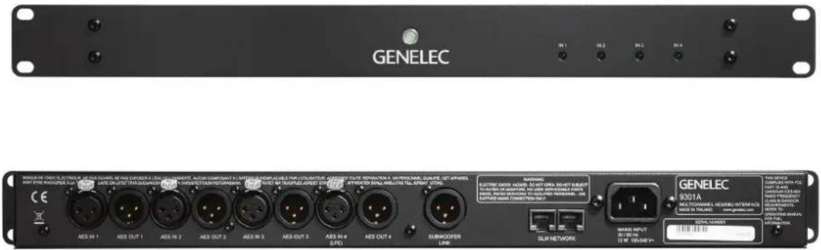 GENELEC 9301A - Genelec 9301A Multichannel AES/EBU Interface - 1