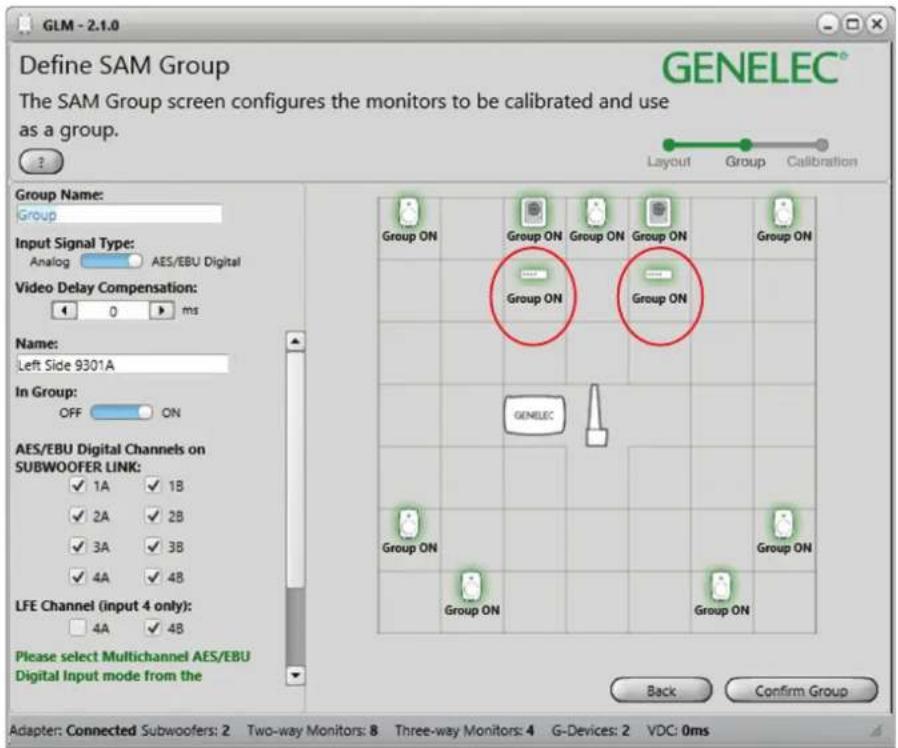 GENELEC 9301A - Controls And Adjustments - 1