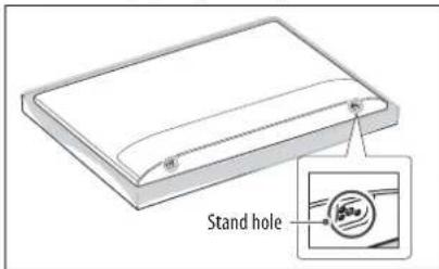 Stand hole