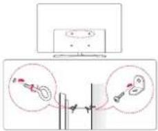 LG 55UH8507 - Mocowanie telewizora do ściany - 1