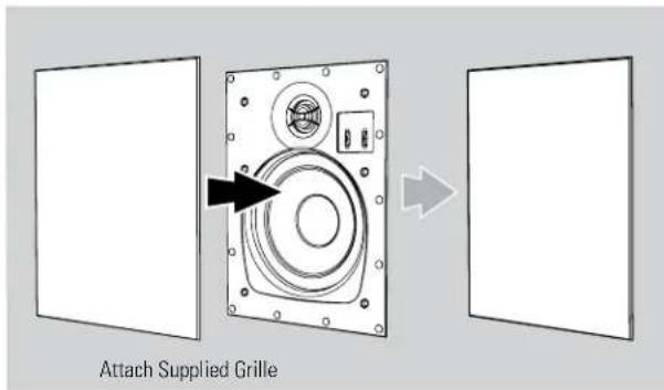 Attach Supplied Grille