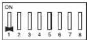 LG MULTI V ARWB120LAS4 - Switch for setup of HR Unit - 2