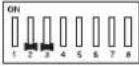 LG MULTI V ARWB120LAS4 - Switch for setup of HR Unit - 15