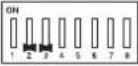 LG MULTI V ARWB120LAS4 - Switch for setup of HR Unit - 16