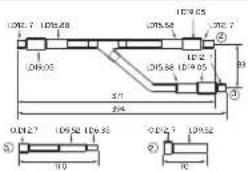 LG MULTI V ARWB120LAS4 - Branch pipe Fitting - 16