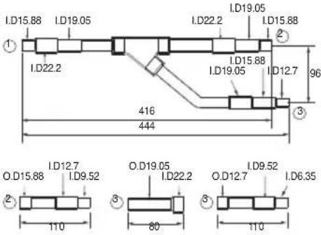 LG MULTI V ARUN80LL2 - Y Branch - 8