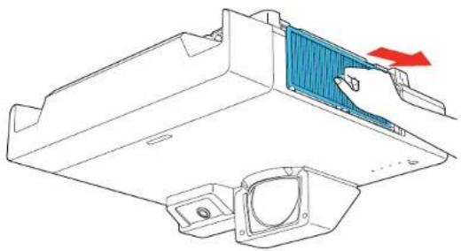 EPSON BrightLink Pro 1480Fi - ReplacingtheAirFilter - 3