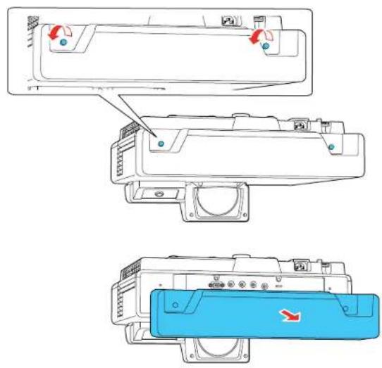 EPSON BrightLink Pro 1480Fi - InstallingtheWirelessLANModule - 1