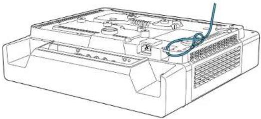 EPSON BrightLink Pro 1480Fi - InstallingaSecurityCable - 1