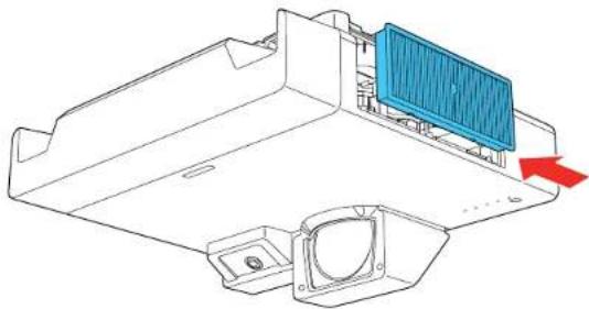EPSON BrightLink Pro 1480Fi - CleaningtheAirFilterandVents - 6