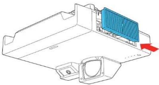 EPSON BrightLink Pro 1480Fi - ReplacingtheAirFilter - 4