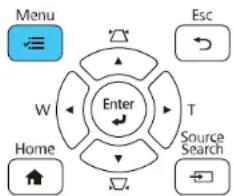 EPSON BrightLink Pro 1480Fi - UsingtheProjector'sMenus - 1