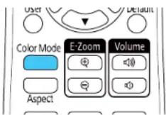EPSON BrightLink Pro 1480Fi - ChangingtheColorMode - 1