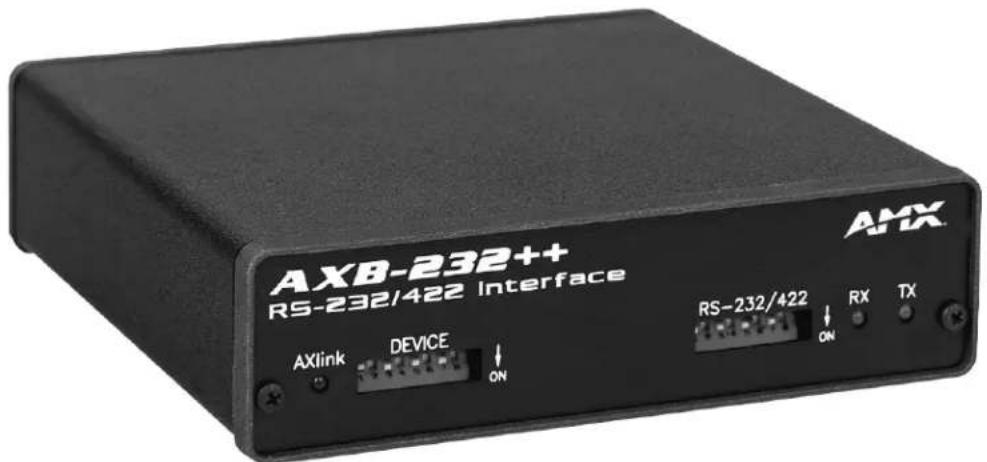 AXB-232++ RS-232/422 Interface AXX AXlink DEVICE ON RS-232/422 RX TX