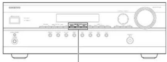 ONKYO AVX-280 - STEREO button - 2