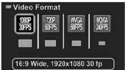 INSIGNIA NS-DV111080F - To set the video format: - 2