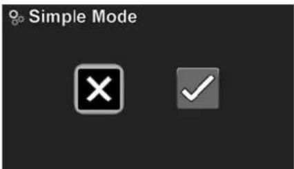 INSIGNIA NS-DV111080F - To turn Simple mode off: - 2
