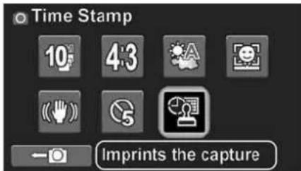 INSIGNIA NS-DV111080F - To imprint the date and time on photos or videos: - 1