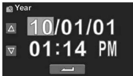 INSIGNIA NS-DV111080F - To set the date and time: - 2