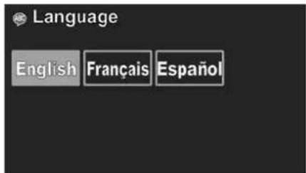 INSIGNIA NS-DV111080F - To select the menu language: - 2