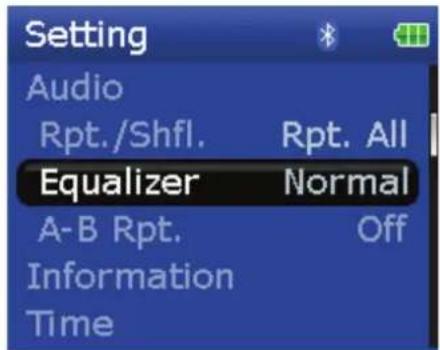 INSIGNIA NS-2V17R - To select a pre-programmed equalizer setting: - 1